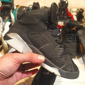 Air jordan 6 retro high og black cat size 11c